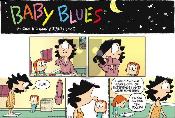 Baby Blues on Sunday January 24, 2021 Comic Strip