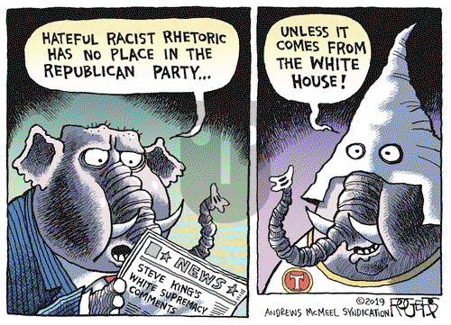 Rob Rogers on Tuesday January 15, 2019 Comic Strip