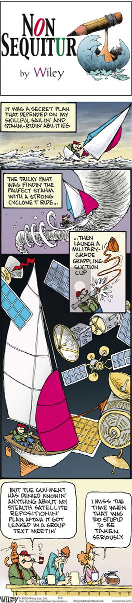 Non Sequitur on Sunday May 4, 2025 Comic Strip