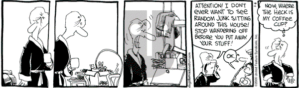 The Buckets on Friday January 6, 2006 Comic Strip