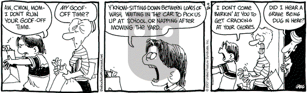 The Buckets on Saturday September 29, 2007 Comic Strip