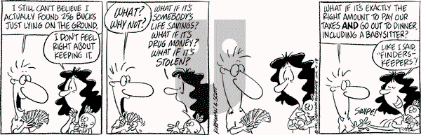 Baby Blues on Friday April 19, 1991 Comic Strip