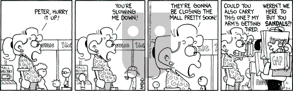 FoxTrot on Thursday July 1, 1993 Comic Strip