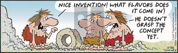 Frank and Ernest on Saturday November 26, 2016 Comic Strip