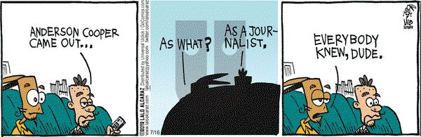 La Cucaracha on Monday July 16, 2012 Comic Strip