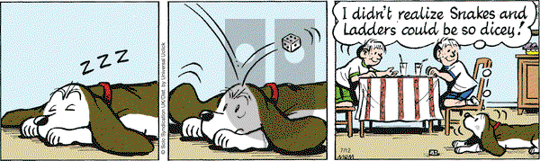 Fred Basset on Tuesday July 12, 2016 Comic Strip