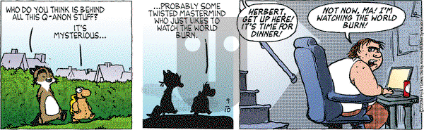 Over the Hedge on Thursday September 10, 2020 Comic Strip