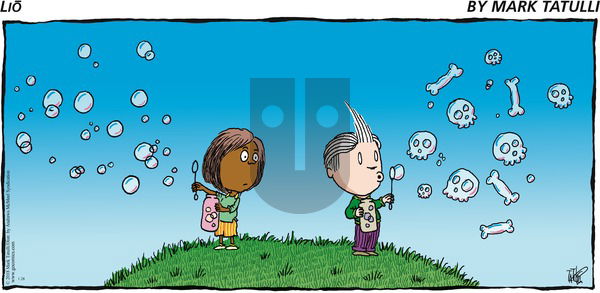 Lio on Sunday January 28, 2018 Comic Strip