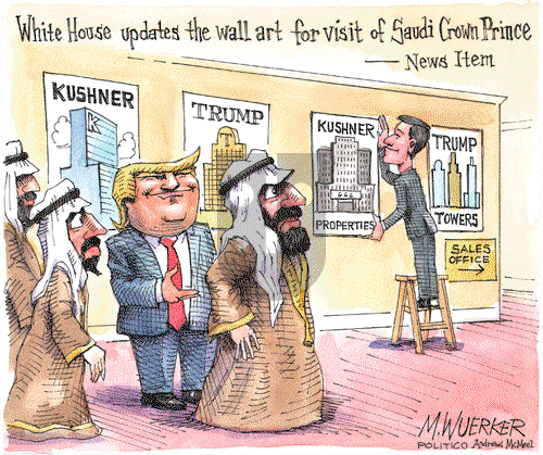 Matt Wuerker on Thursday March 22, 2018 Comic Strip