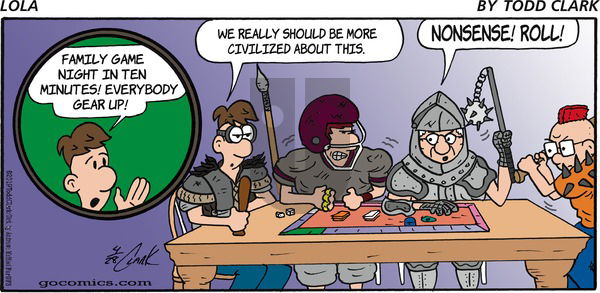 Lola on Sunday April 28, 2019 Comic Strip