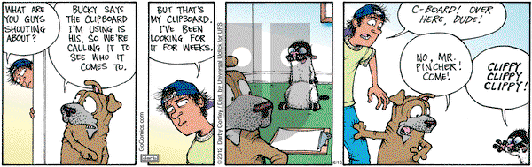 Get Fuzzy on Tuesday June 12, 2012 Comic Strip