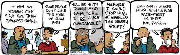 JumpStart on Saturday December 1, 2012 Comic Strip