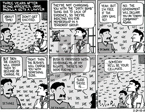 Ted Rall on Tuesday February 14, 2006 Comic Strip