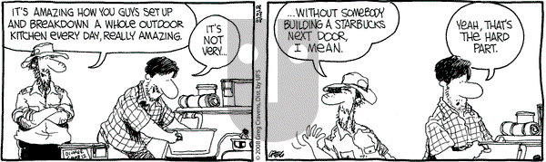 The Buckets on Friday August 8, 2008 Comic Strip