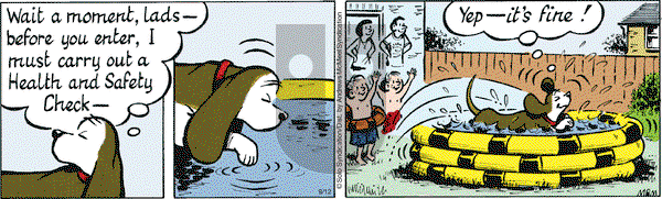 Fred Basset on Wednesday September 12, 2018 Comic Strip