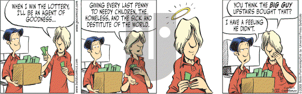 Baldo on Saturday March 22, 2008 Comic Strip