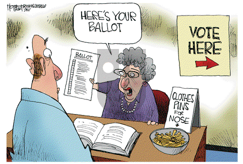 Jerry Holbert on Tuesday November 8, 2016 Comic Strip
