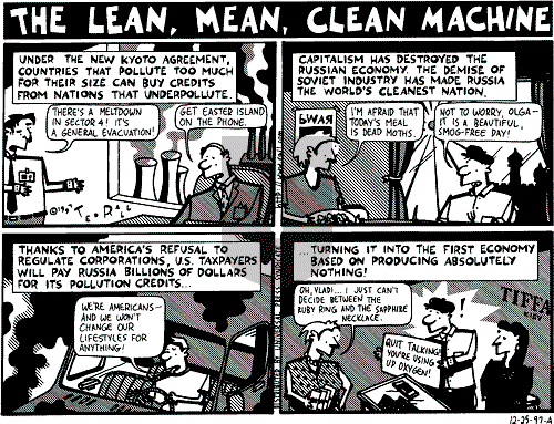 Ted Rall on Thursday December 25, 1997 Comic Strip
