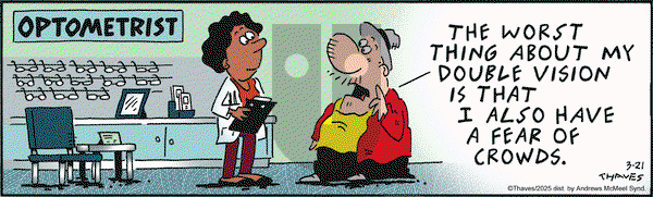 Frank and Ernest on Friday March 21, 2025 Comic Strip
