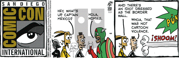La Cucaracha on Friday July 21, 2017 Comic Strip