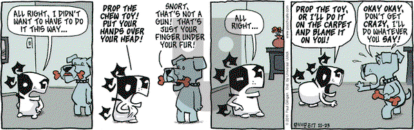 Pooch Cafe on Wednesday November 23, 2011 Comic Strip