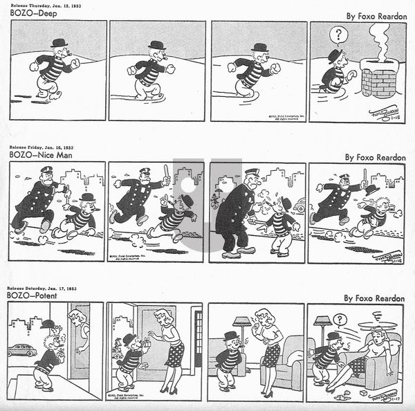 Bozo on Friday June 6, 2025 Comic Strip