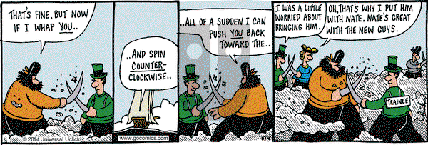 Overboard on Monday June 16, 2014 Comic Strip