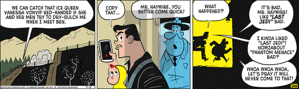 Rip Haywire on Monday February 12, 2018 Comic Strip