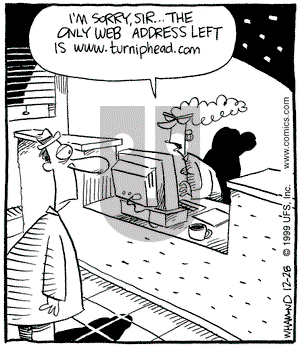 Reality Check on Tuesday December 28, 1999 Comic Strip