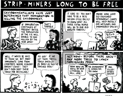 Ted Rall on Thursday September 25, 1997 Comic Strip