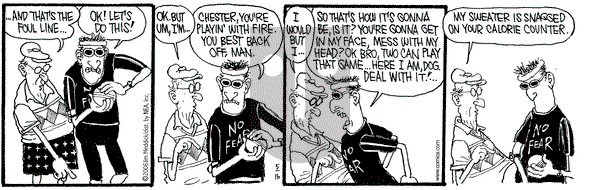Monty on Tuesday May 16, 2006 Comic Strip