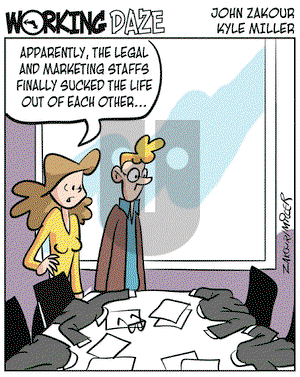 Working Daze on Wednesday March 23, 2005 Comic Strip