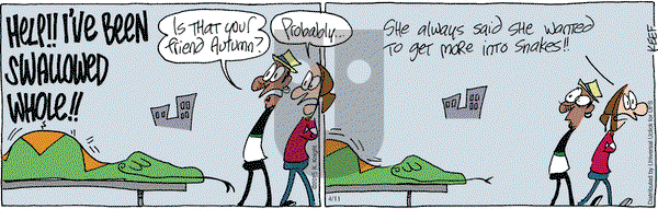 The Knight Life on Saturday April 11, 2015 Comic Strip