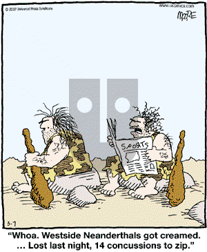 In the Bleachers - Thursday March 7, 2002 Comic Strip