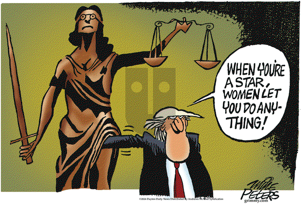 Mike Peters on Monday May 6, 2024 Comic Strip