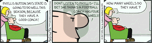 The Born Loser on Saturday September 23, 2017 Comic Strip
