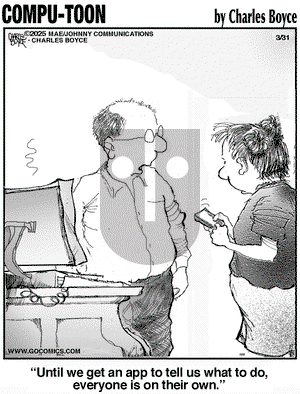Compu-toon on Monday March 31, 2025 Comic Strip