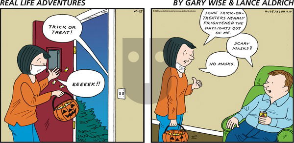 Real Life Adventures - Sunday October 25, 2020 Comic Strip