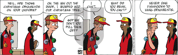 Lucky Cow on Monday December 27, 2004 Comic Strip