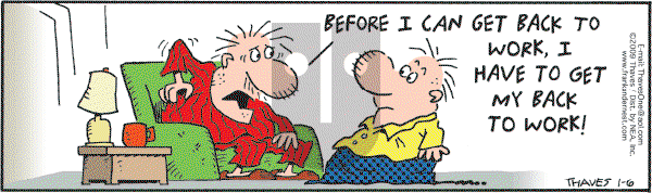 Frank and Ernest - Tuesday January 6, 2009 Comic Strip