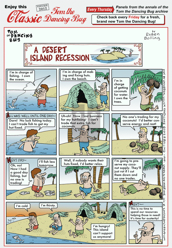 Tom the Dancing Bug on Thursday January 3, 2019 Comic Strip