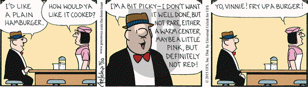 The Born Loser on Thursday September 10, 2015 Comic Strip