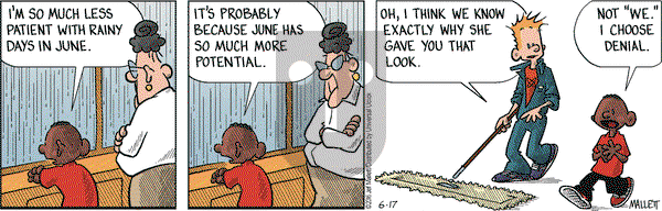 Frazz on Friday June 17, 2016 Comic Strip