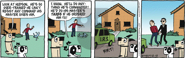 Pooch Cafe on Saturday December 12, 2015 Comic Strip