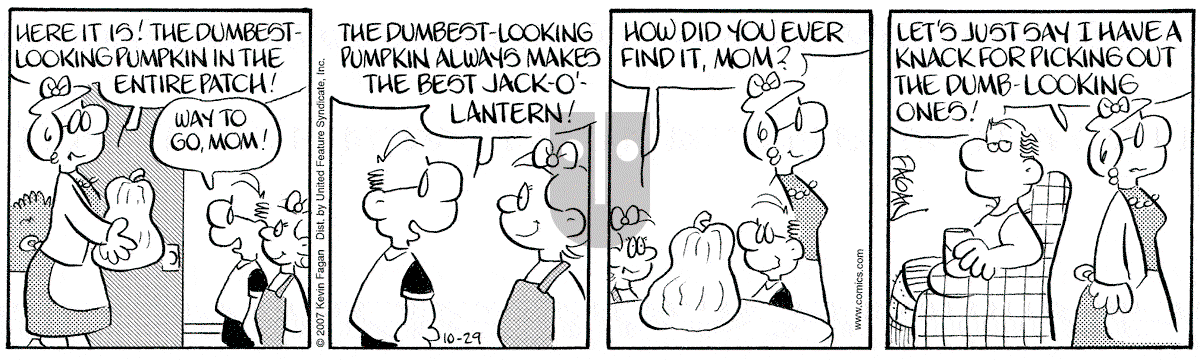 Drabble - Monday October 29, 2007 Comic Strip
