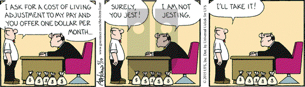The Born Loser on Tuesday May 19, 2015 Comic Strip