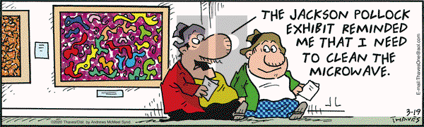 Frank and Ernest on Thursday March 19, 2020 Comic Strip