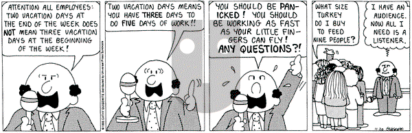 Cathy Classics on Monday November 20, 1995 Comic Strip