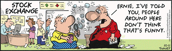 Frank and Ernest on Friday October 11, 2019 Comic Strip