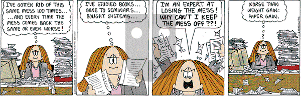 Cathy Classics on Saturday January 8, 2011 Comic Strip